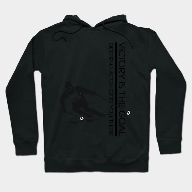 Victory Goal Ski Hoodie by teepossible